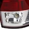 Spec-D Tuning 02-05 DODGE RAM TAIL LIGHT WITH CHROME HOUSING AND RED LENS, PK  2 LT-RAM02RLED-G2-TM - alternate 2